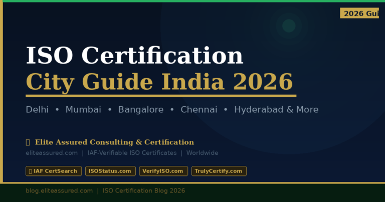 ISO Certification in Delhi — Cost, Process & Best Consultants 2025