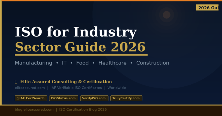 ISO Certification for Manufacturing Companies — Complete Guide